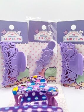Sanrio Set of 4 Hair Clips